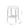 Kid-man RINGASHD Round Shower Stool | Adjustable Height Photo 5