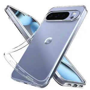 Riff 2 mm caurspīdīgs aizmugurējais vāciņš Google Pixel 10 XL ar kameras aizsardzību