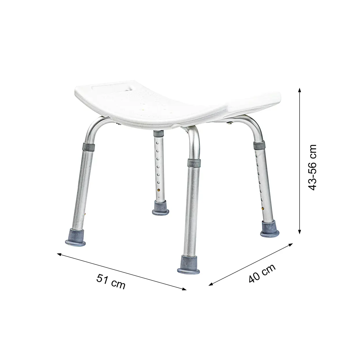 Kid-man 01-5005 Shower Chair without Backrest Photo 7