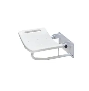 Kid-man SIENIS Wall-Mounted Foldable Shower Bench, 135 kg Load Capacity