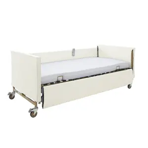 Kid-man Padded Cover Set for Nursing Bed, Vanilla White