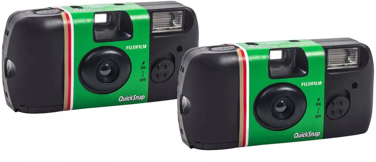 Fujifilm QuickSnap Flash Disposable Camera 2-Pack Photo 2