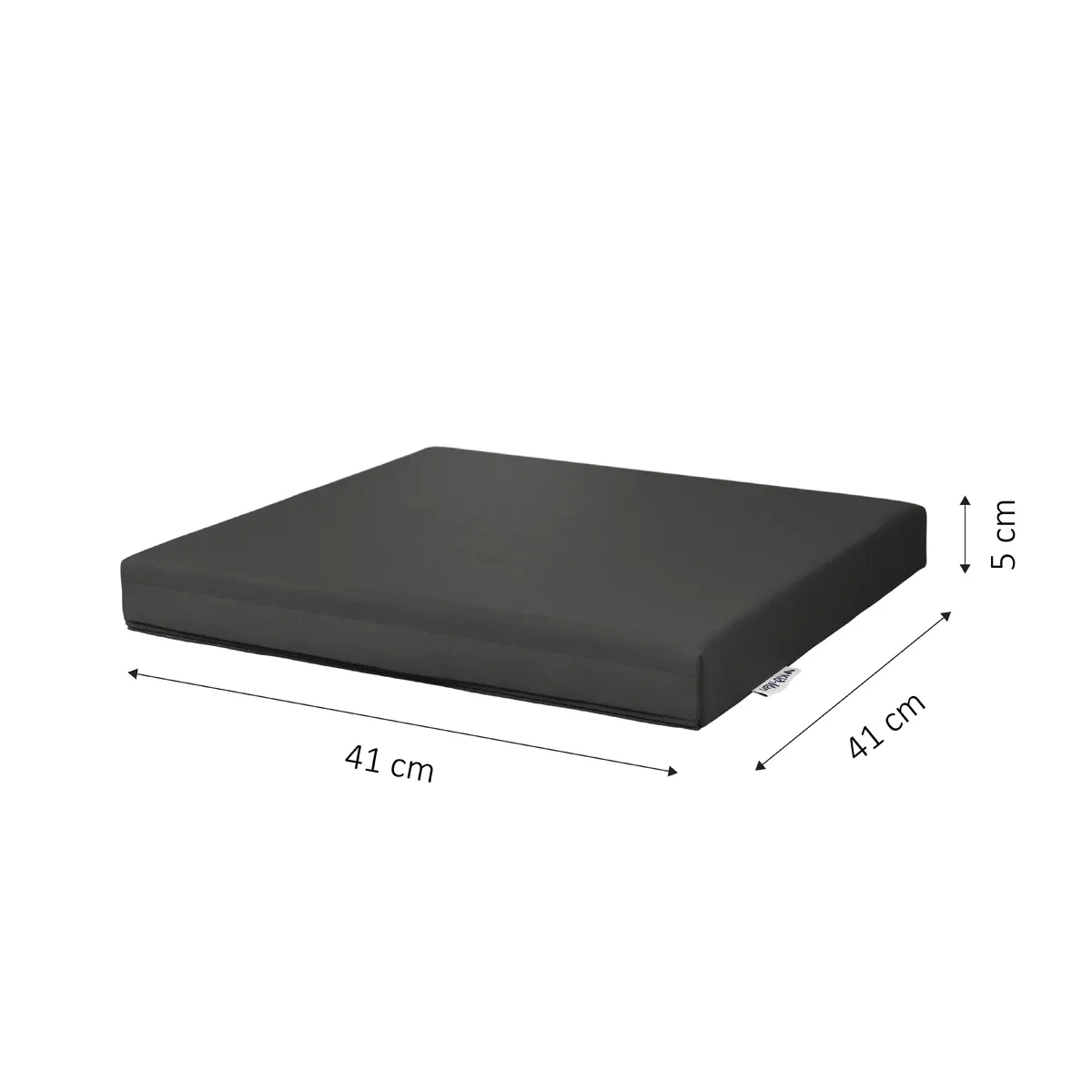 Kid-man PASE Foam Wheelchair Cushion 41x41x5 cm Photo 5