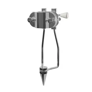 Kid-man 01-2901 Ice Grip for Canes and Crutches with Single Stainless Steel Spike