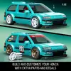 Hot Wheels Custom ’90 Honda Civic EF Building Set Photo 8
