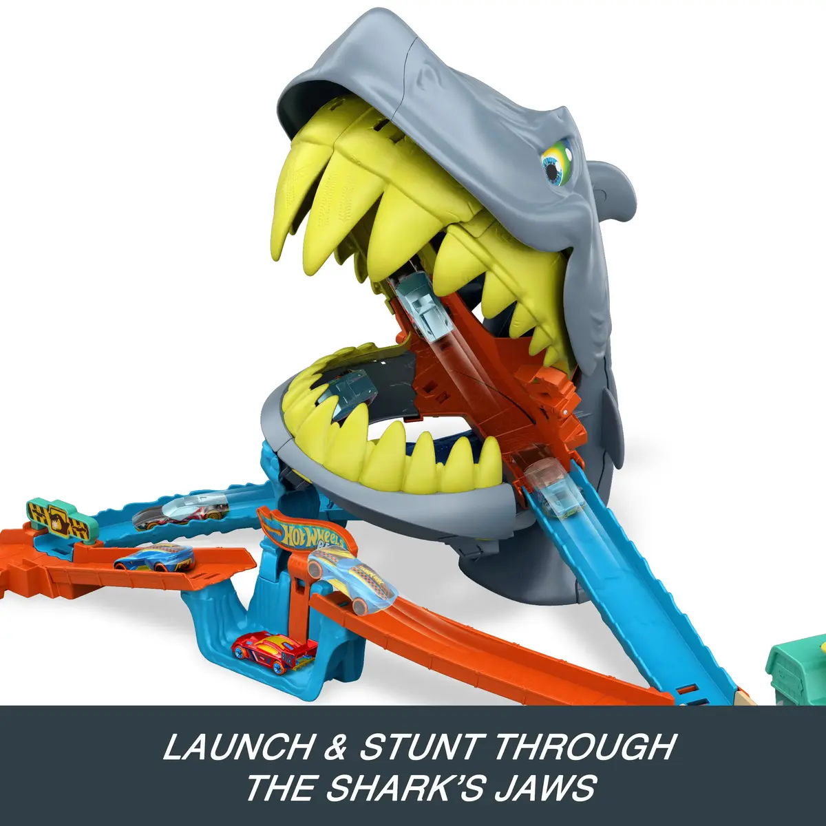 Hot Wheels City Shark Chomp Beach rotaļu komplekts Photo 7