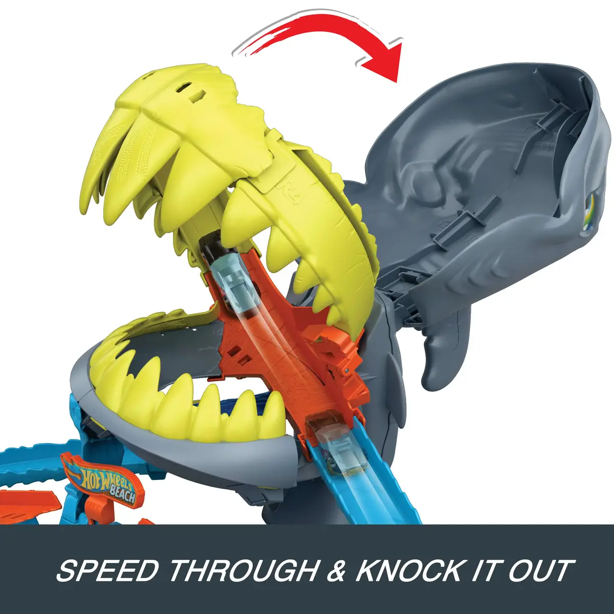 Hot Wheels City Shark Chomp Beach rotaļu komplekts Photo 9
