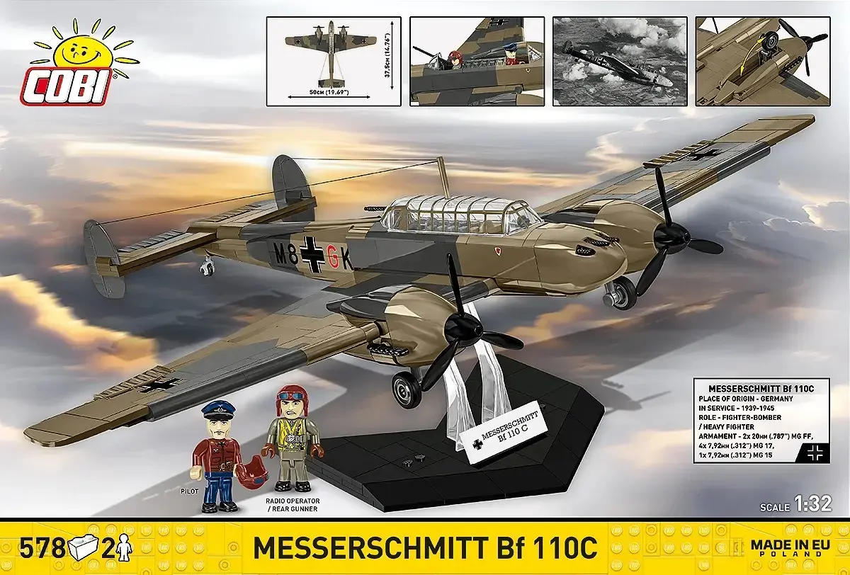 Конструктор Cobi Messerschmitt BF 110C Photo 5