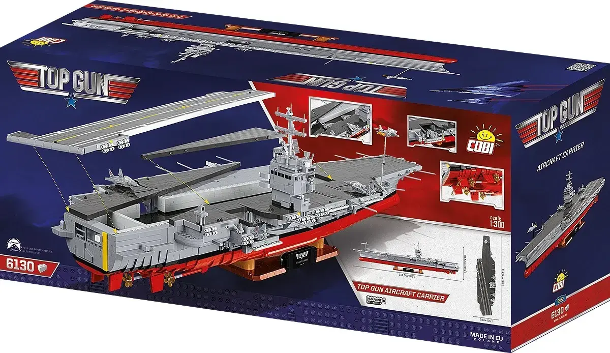 Конструктор Cobi Авианосец Top Gun Photo 6