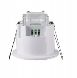 Микроволновый датчик движения Kanlux PRESENSOR-O-WR-W, 360°, 1200ВА, 24ГГц, IP54/20, белый