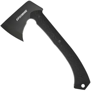 BTI Schrade Recoil cirvis, 3Cr13 tērauds, melns