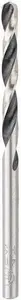 Bosch HSS Metal Spiral Drill Bit 4x43x75mm, CYL Shank, 2-Piece Set