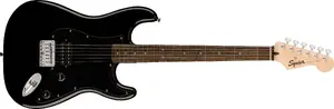 Fender Squier Sonic Stratocaster HT H Elektriskā ģitāra 6 stīgas Melns