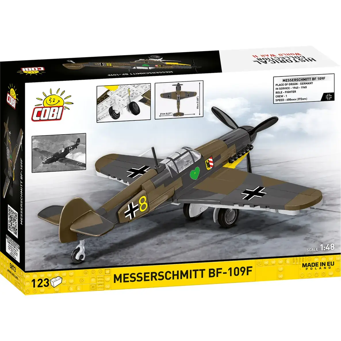 Конструктор Cobi Messerschmitt BF-109F 1:48 Photo 6
