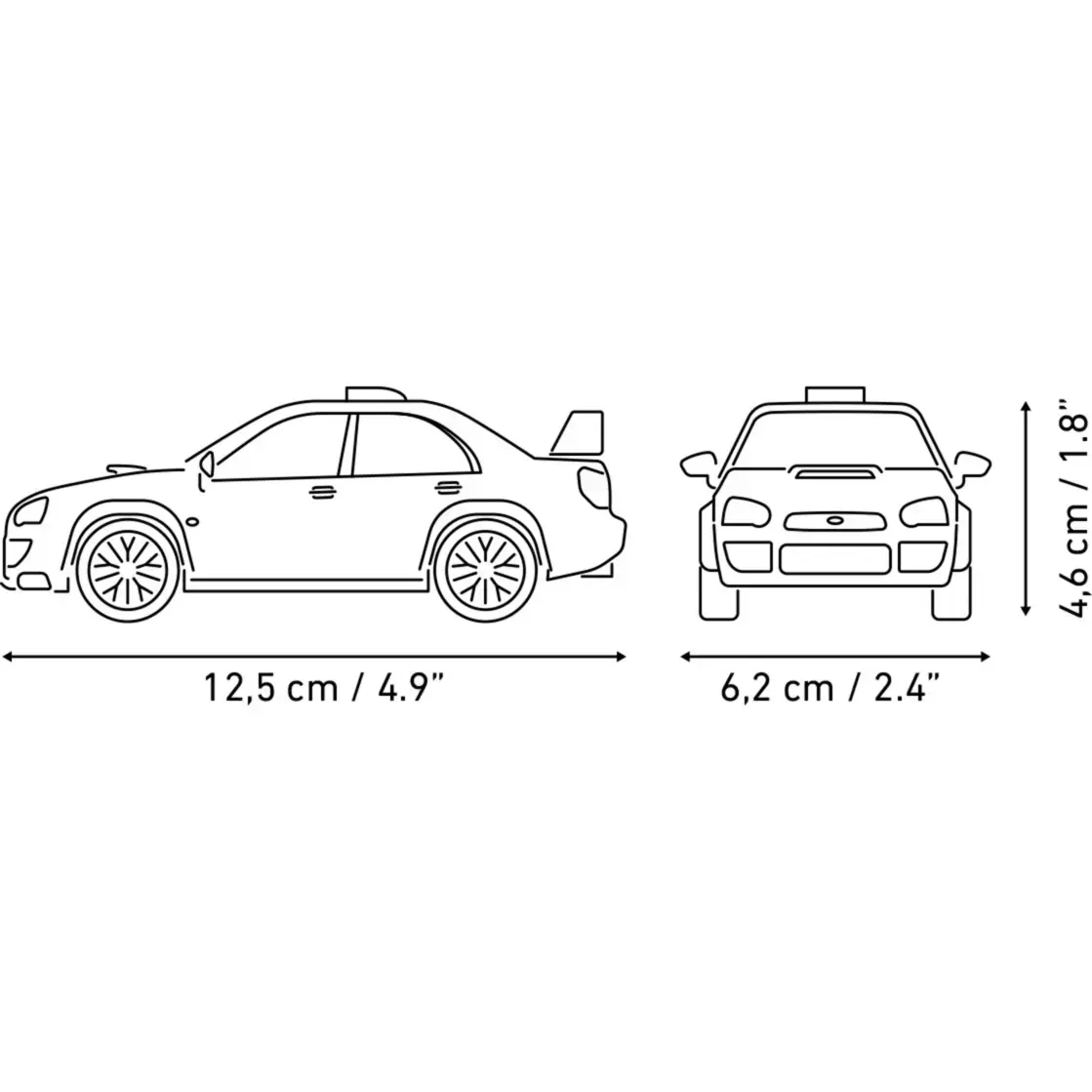Конструктор Cobi Subaru Impreza WRC 2003 1:35 Photo 5