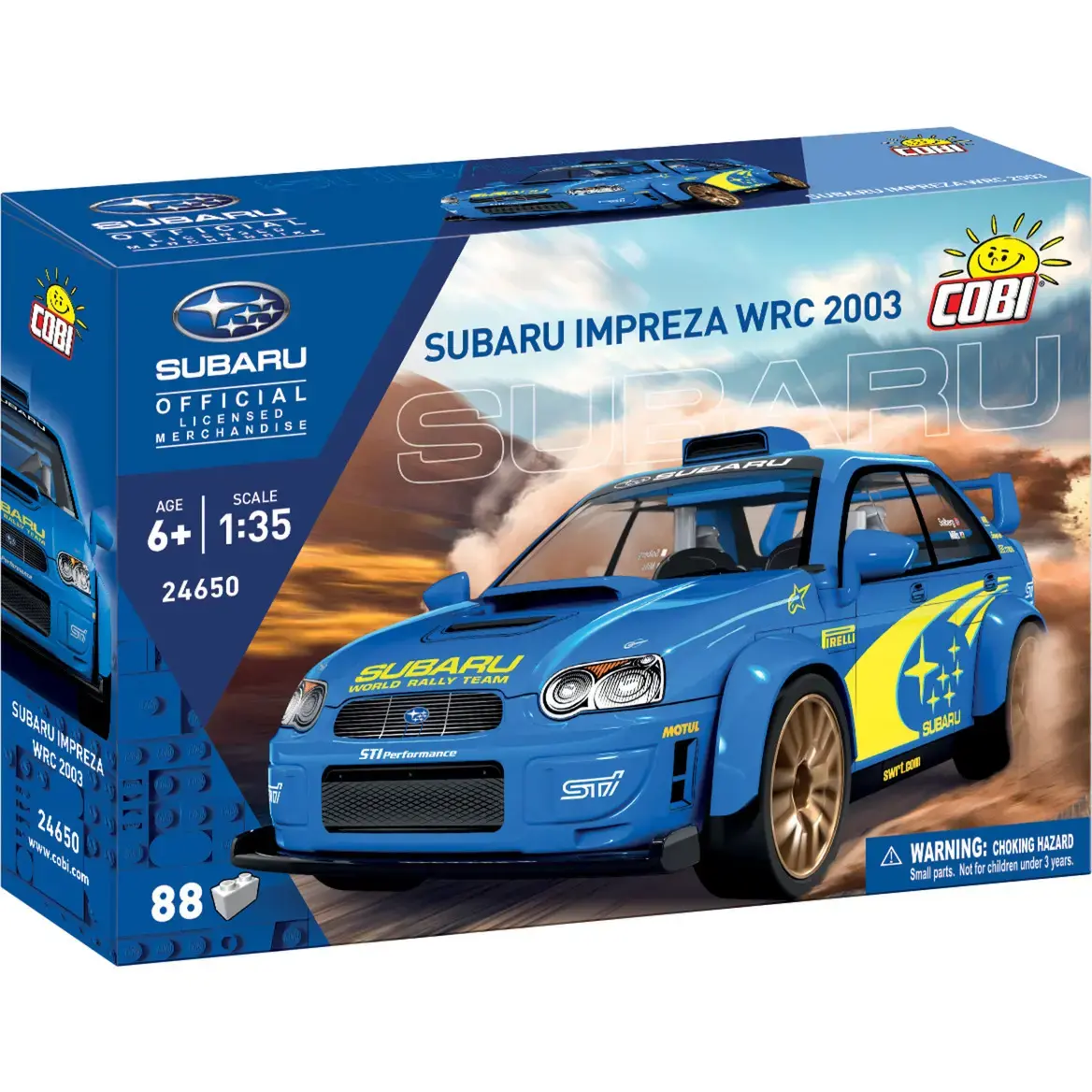 Конструктор Cobi Subaru Impreza WRC 2003 1:35 Photo 6