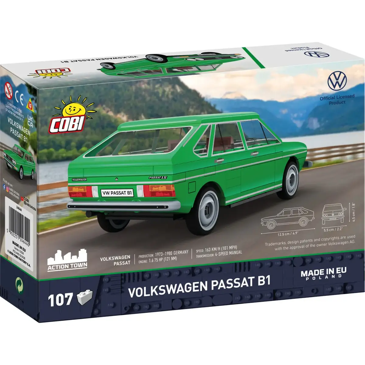 Cobi Volkswagen Passat B1 konstruktors 1:35 Photo 5