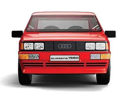 Cobi Audi Quattro 1980 konstruktors Photo 2