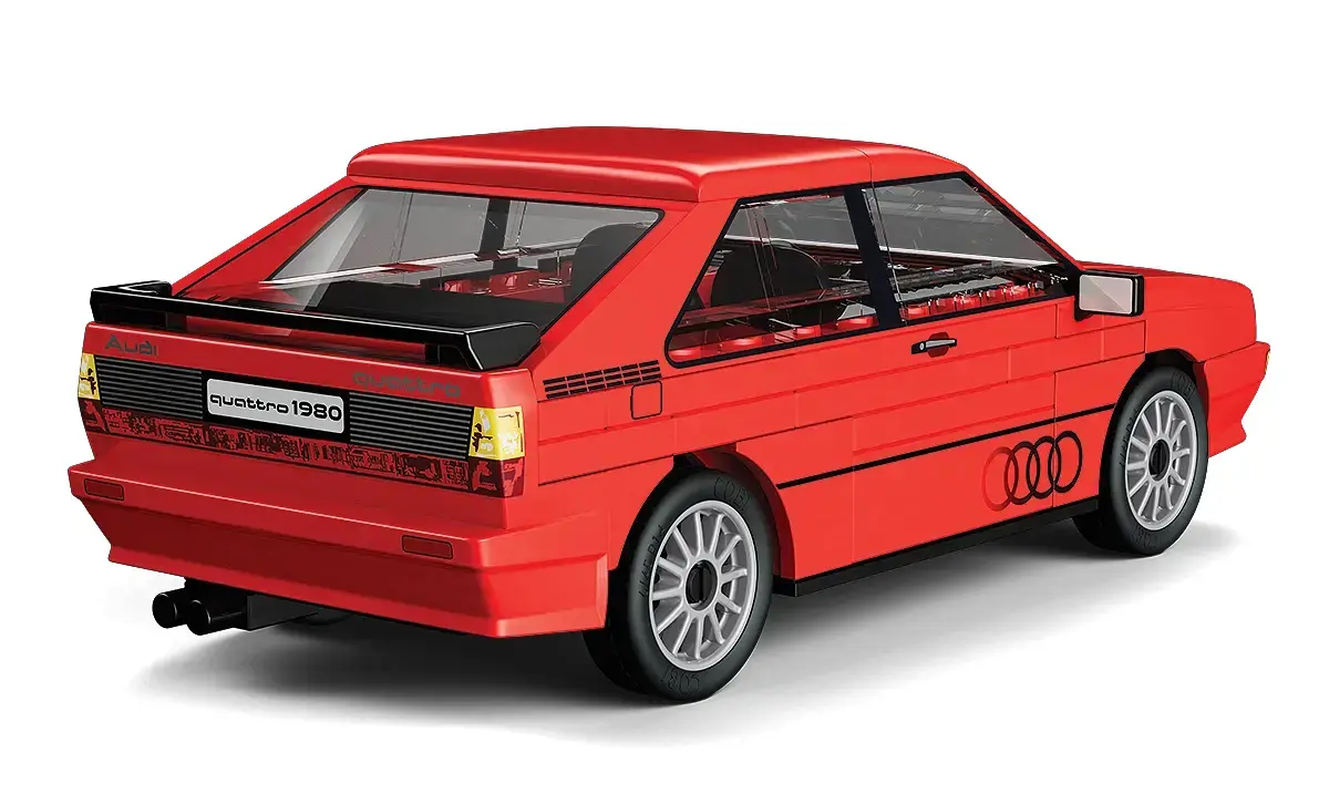 Cobi Audi Quattro 1980 konstruktors Photo 4