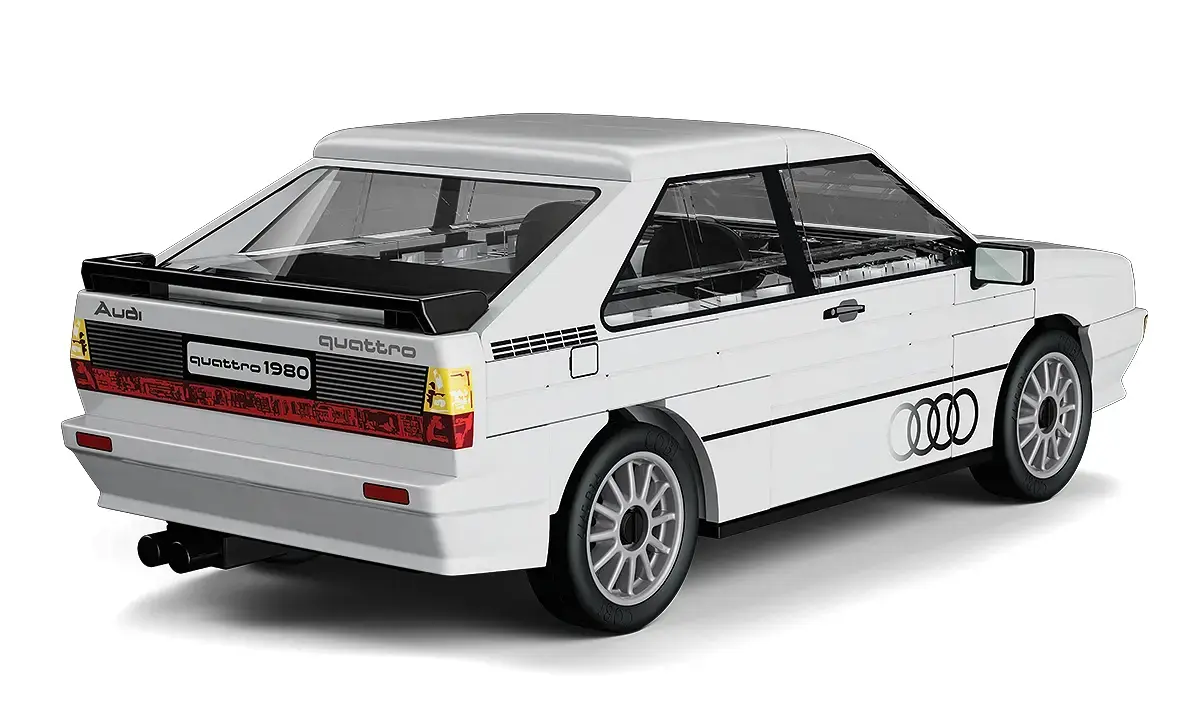Cobi Audi Quattro 1980 konstruktors Photo 2