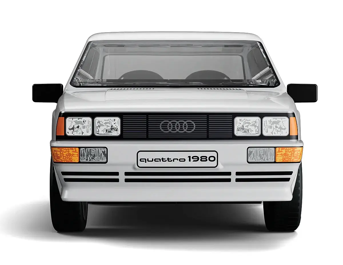 Cobi Audi Quattro 1980 konstruktors Photo 5