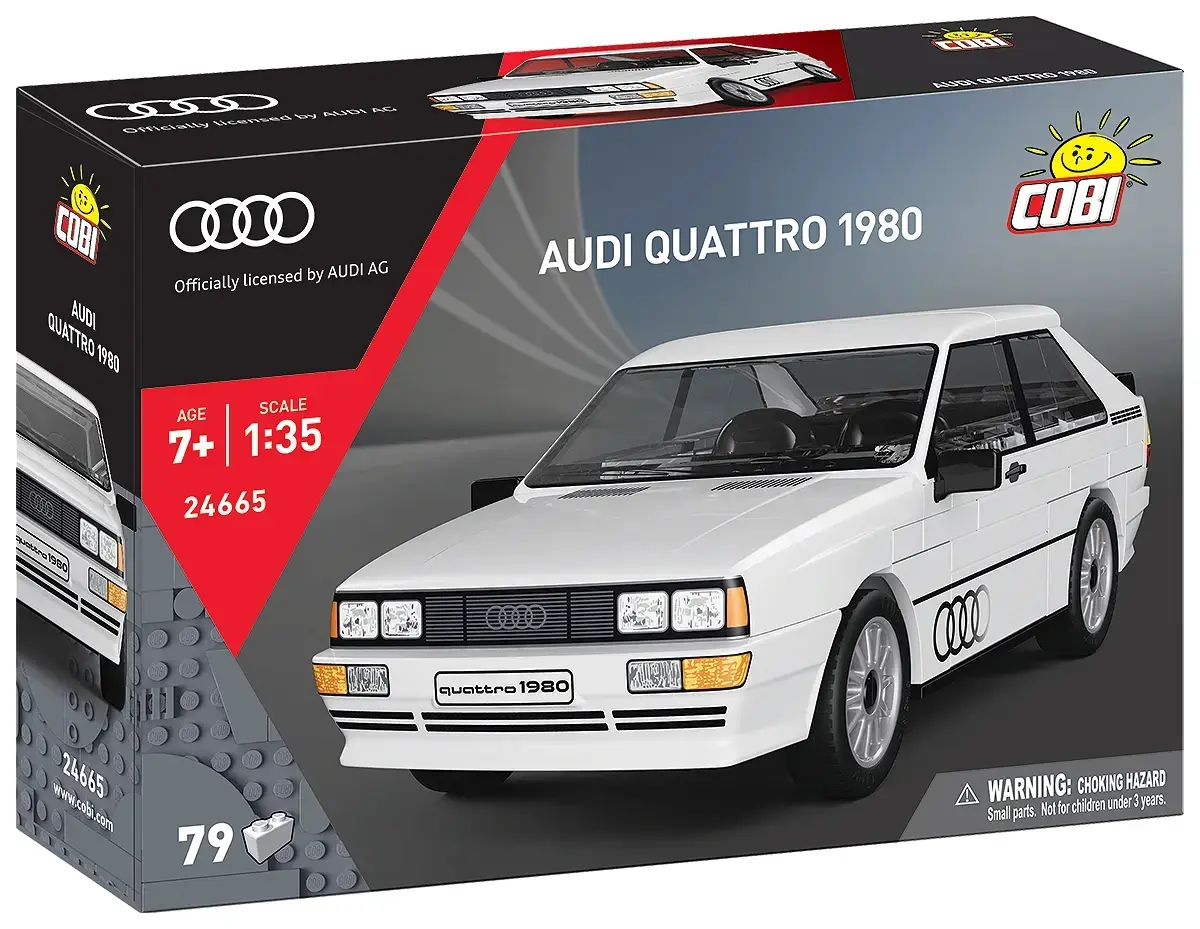 Cobi Audi Quattro 1980 konstruktors Photo 7