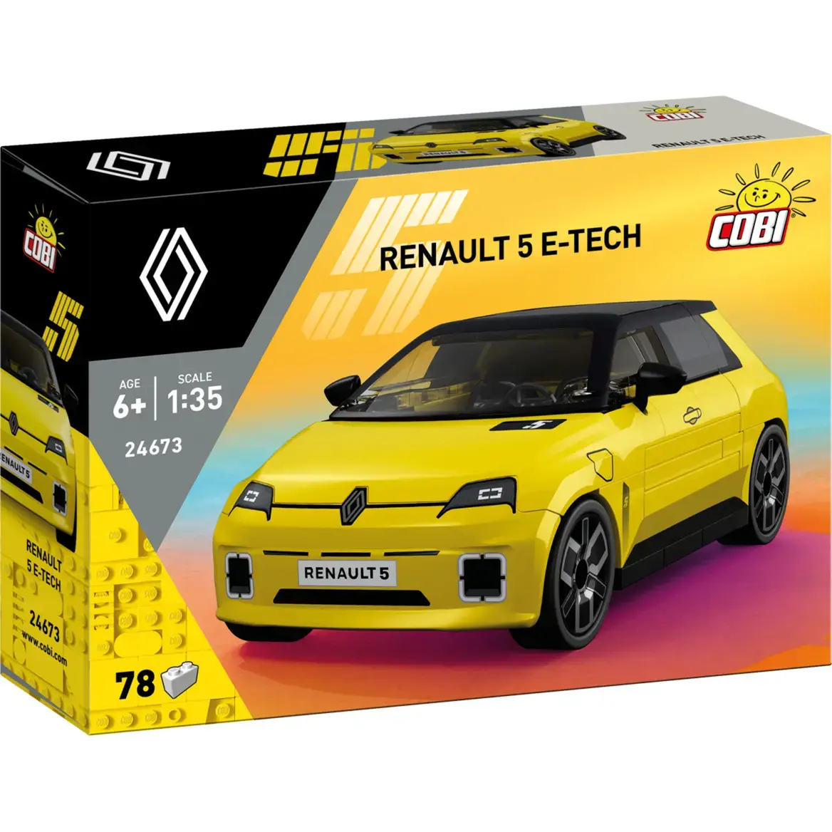 Cobi Renault 5 E-Tech konstruktors 1:35 Photo 4