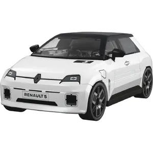 Конструктор Cobi Renault 5 E-Tech, масштаб 1:35, белый
