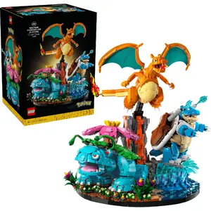 LEGO Pokémon Venusaur, Charizard and Turtle konstruktors 72153
