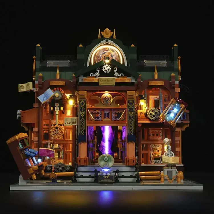 Конструктор Lumibricks Steampunk Time Rift Library Photo 2