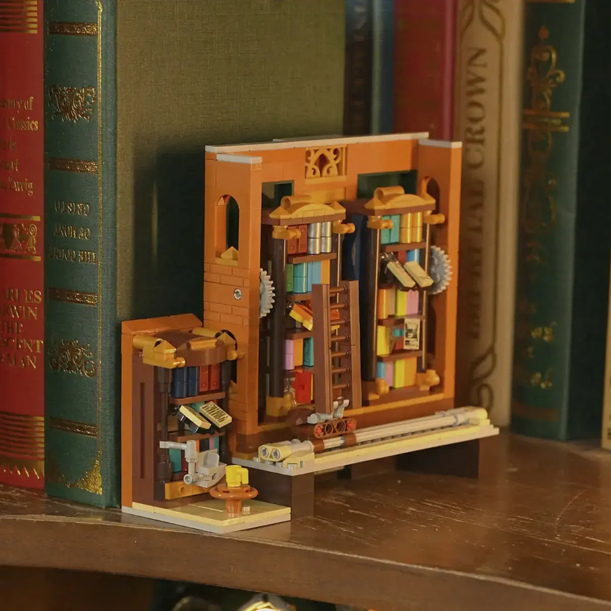 Конструктор Lumibricks Steampunk Time Rift Library Photo 6