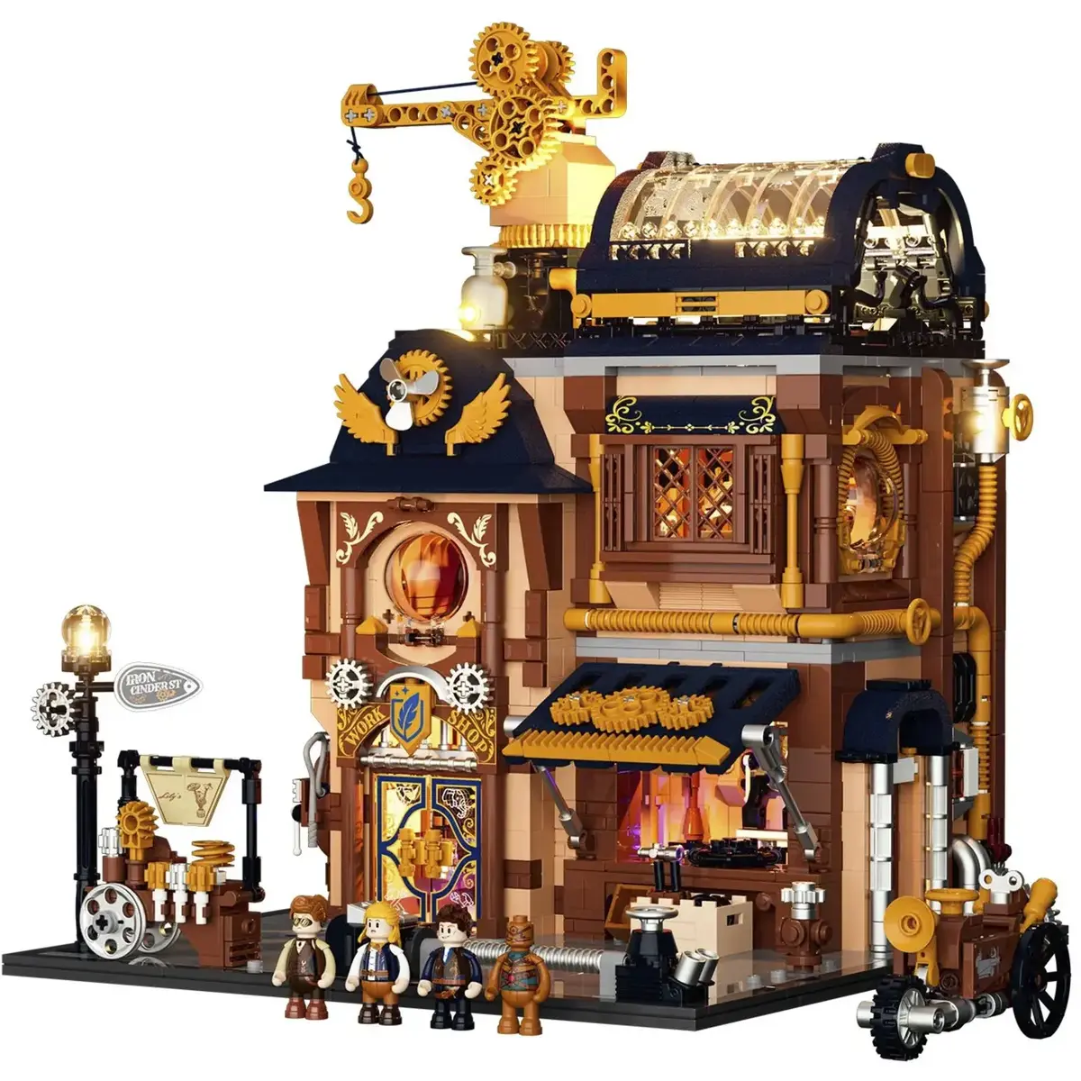 Конструктор Lumibricks Steampunk Memory Magic Shop Photo 2