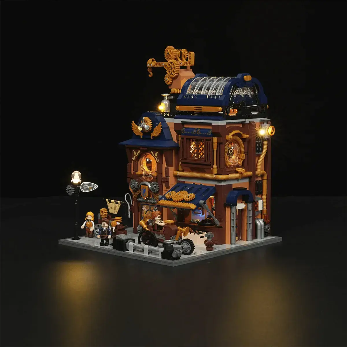 Конструктор Lumibricks L11015 Steampunk Mechanical Workshop Photo 4