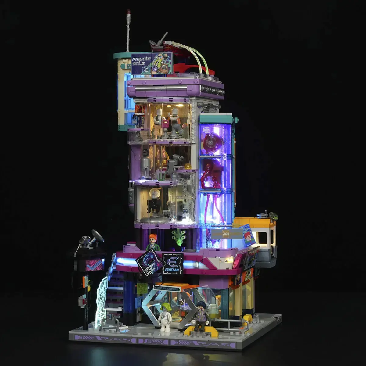 Конструктор Lumibricks Cyberpunk Neoncity Cyber Couture Galleria Photo 2