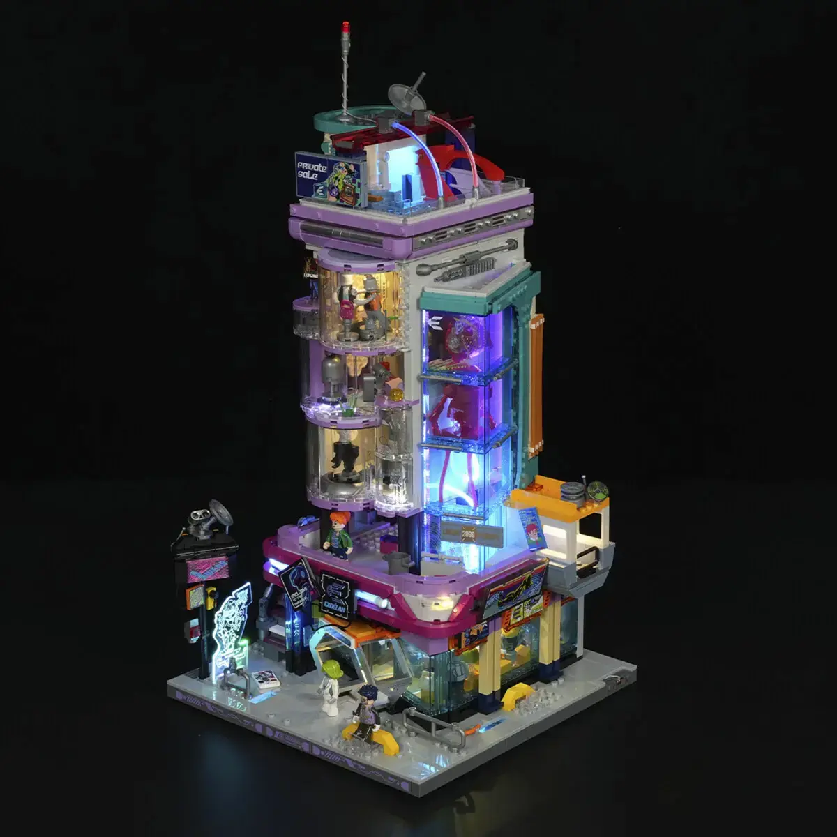 Конструктор Lumibricks Cyberpunk Neoncity Cyber Couture Galleria Photo 3