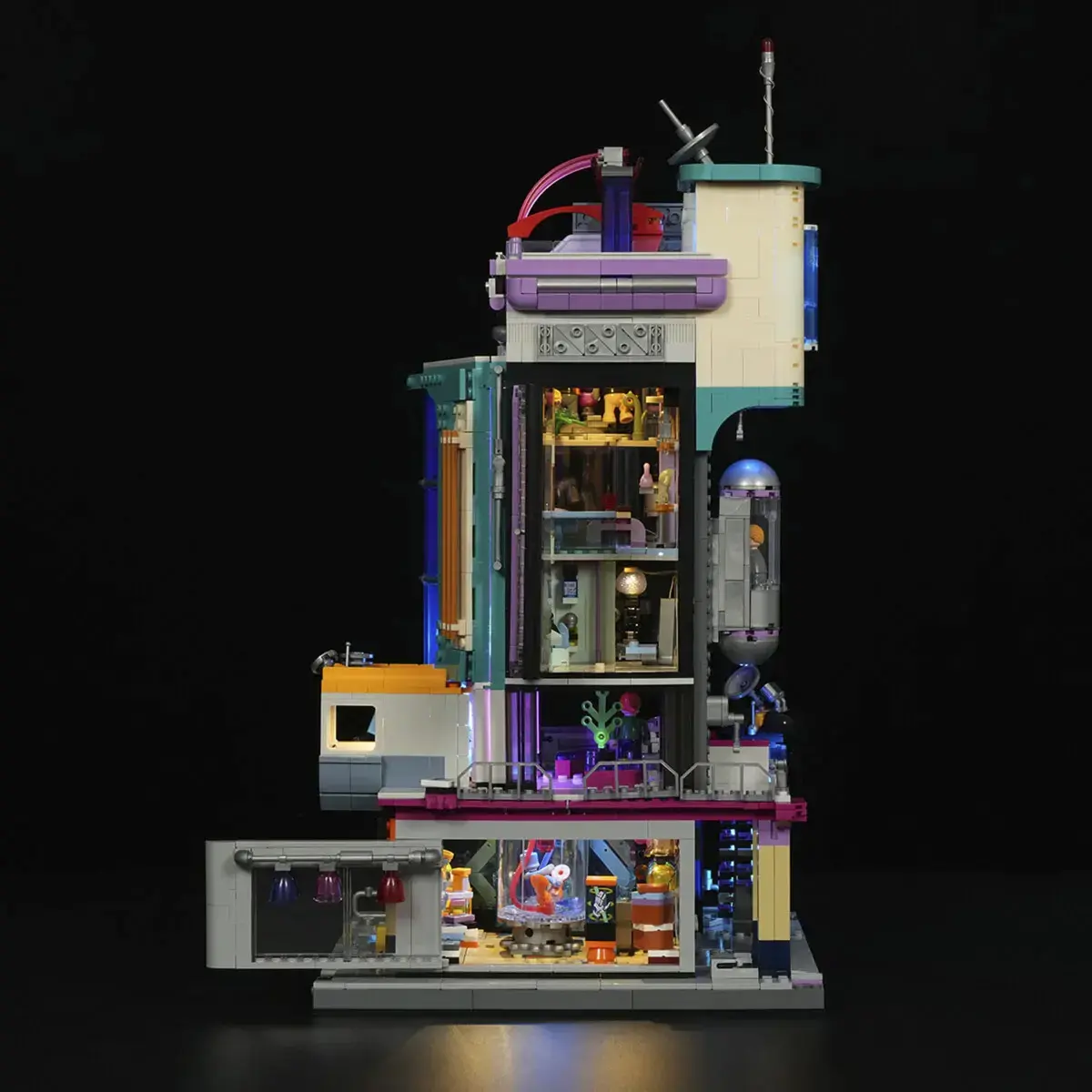 Конструктор Lumibricks Cyberpunk Neoncity Cyber Couture Galleria Photo 4