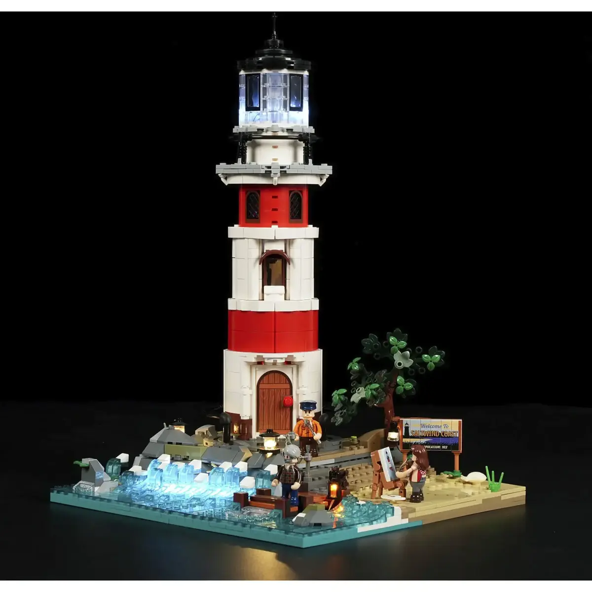 Конструктор Lumibricks Sunrise Lighthouse Photo 4