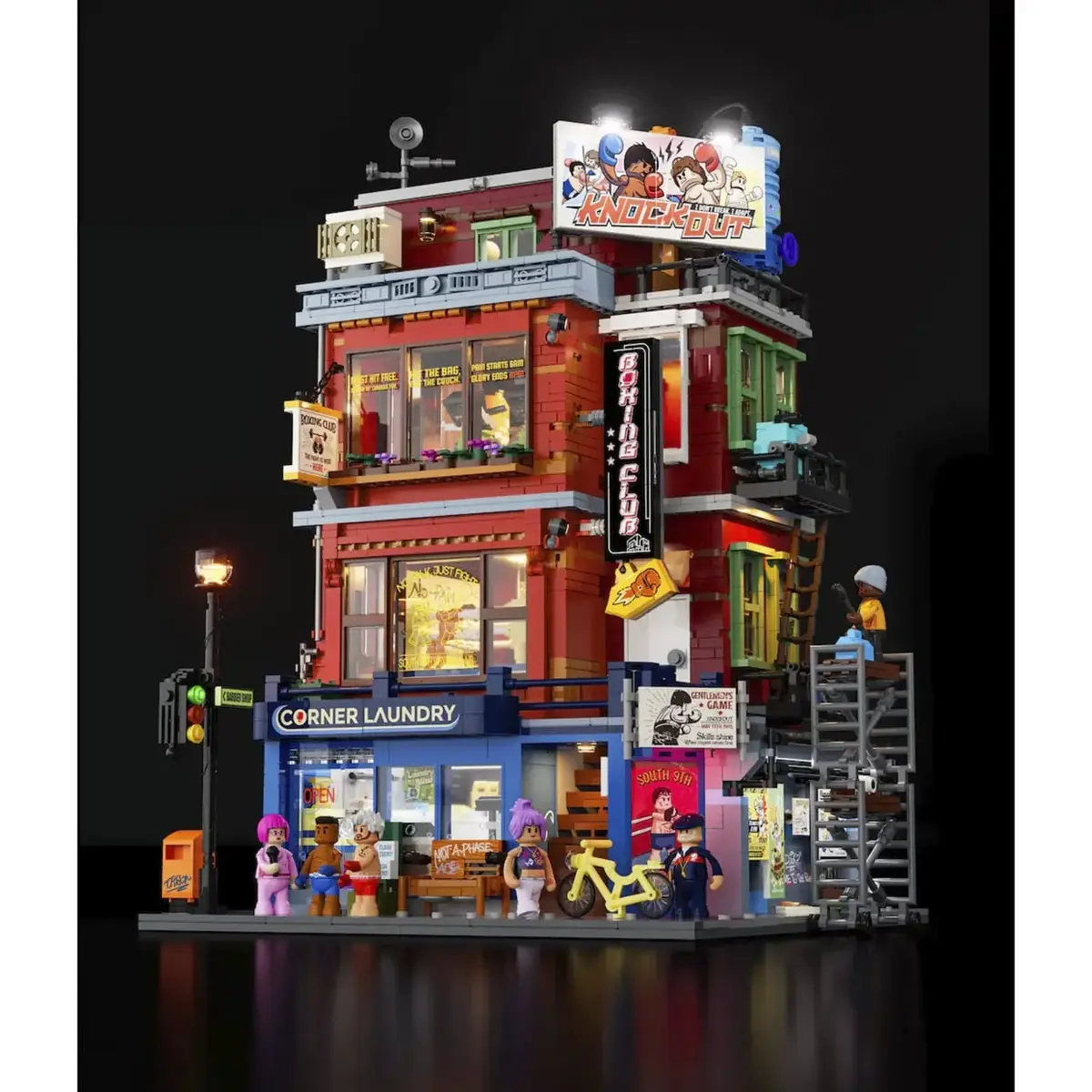 Конструктор Lumibricks L19009 Боксерский клуб Photo 2