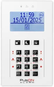 BCS PULSON LCD/C WH Control Panel with LCD Display