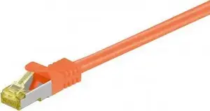 Roline Goobay S/FTP CU Cable Cat7. RJ45 Plug. Orange 1.5m