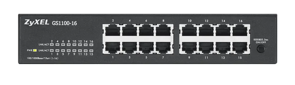 Неуправляемый коммутатор Zyxel GS1100-16 Photo 3