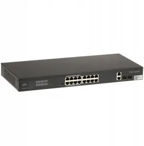 Uniview NSW3000-17GT1GP1GC-POE-IN pārvaldāms industriālais PoE komutators ar 16 portiem