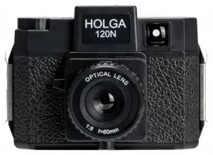 Аналоговая среднеформатная камера BIG Holga 120N - черный