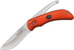 Охотничий нож Outdoor Edge SwingBlade с вращающимся лезвием, оранжевая рукоятка