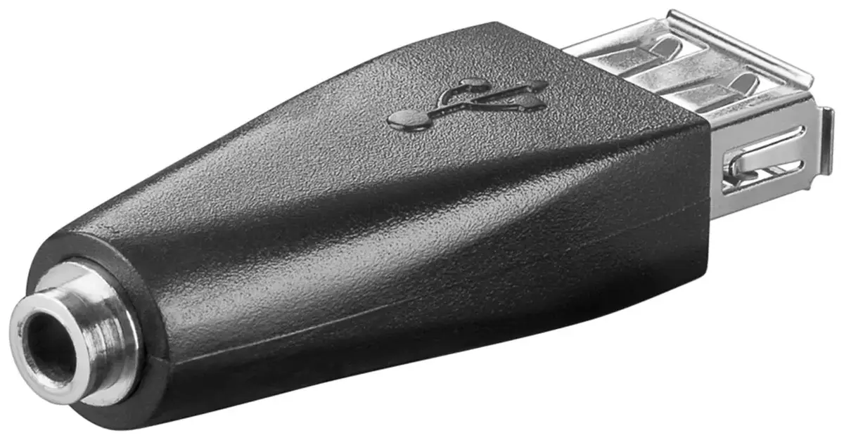 Goobay 93982 USB-A to 3.5mm Adapter Photo 2