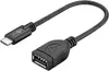 Goobay USB-C to USB-A Extension Cable 0.2m Photo 2