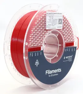 Gembird 3DP-PETG1.75HY-01-R 3D printēšanas materiāls Polietilēna tereftalāta glikols (PETG) Sarkans 1 kg