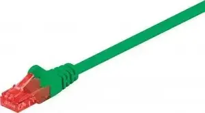 Goobay CAT 6 U/UTP Network Patch Cable, 20 m, Green