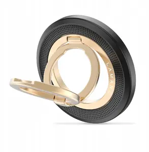 4kom.pl TECH-PROTECT MMR700 LAMANO MAGNETIC MAGSAFE PHONE RING BLACK/GOLD