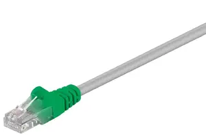 Goobay CAT 5e krustotais tīkla kabelis, U/UTP, RJ-45, 0.25m